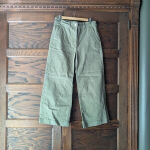 Everlane Cropped Wide-leg Pants